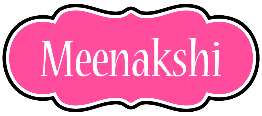 Meenakshi invitation logo