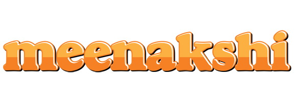 Meenakshi orange logo