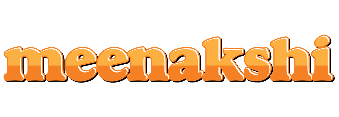 Meenakshi orange logo