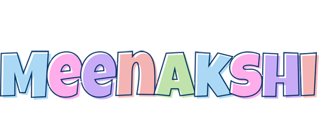 Meenakshi pastel logo