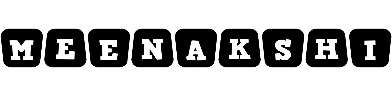 Meenakshi racing logo