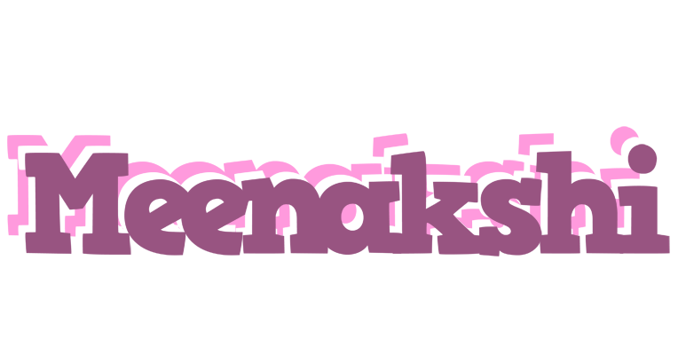 Meenakshi relaxing logo
