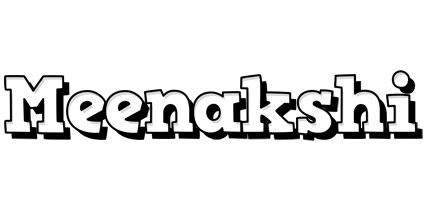 Meenakshi snowing logo