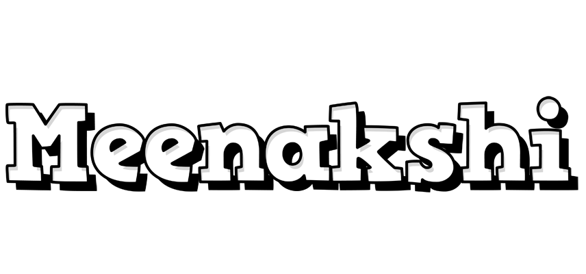 Meenakshi snowing logo
