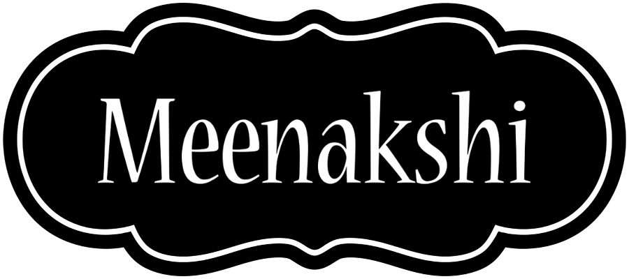 Meenakshi welcome logo