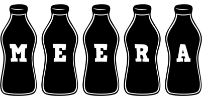 Meera bottle logo