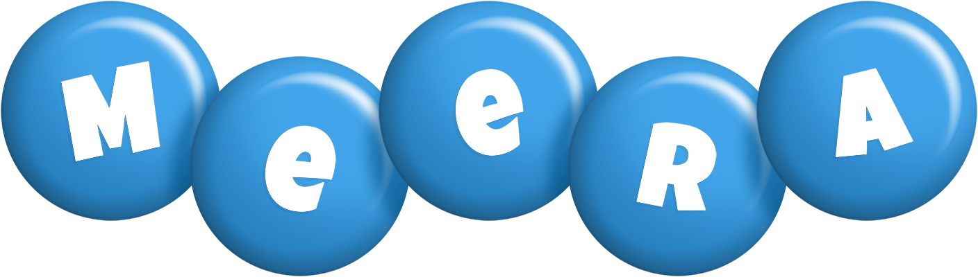 Meera candy-blue logo