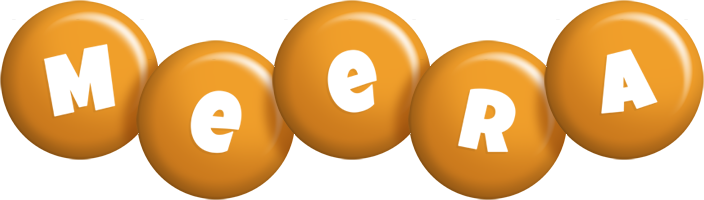 Meera candy-orange logo