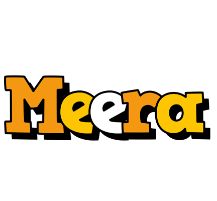 Meera cartoon logo