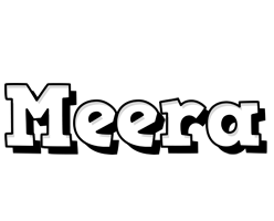 Meera snowing logo