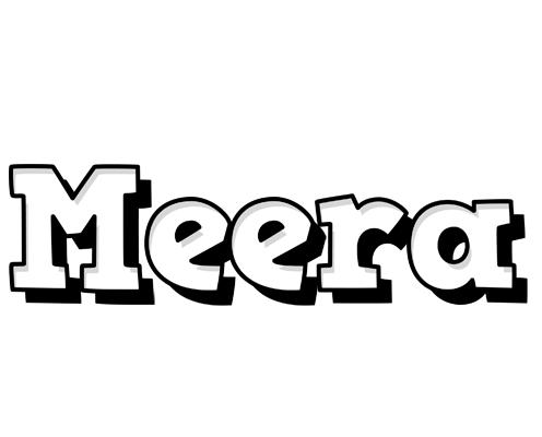 Meera snowing logo