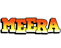 Meera sunset logo