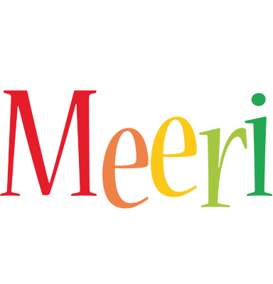 Meeri birthday logo