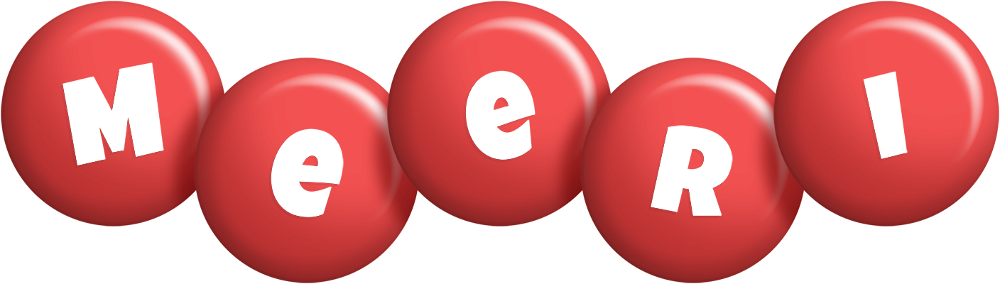 Meeri candy-red logo