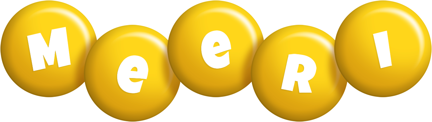 Meeri candy-yellow logo