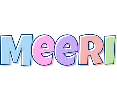 Meeri pastel logo