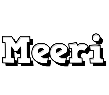 Meeri snowing logo