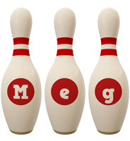 Meg bowling-pin logo