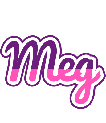 Meg cheerful logo