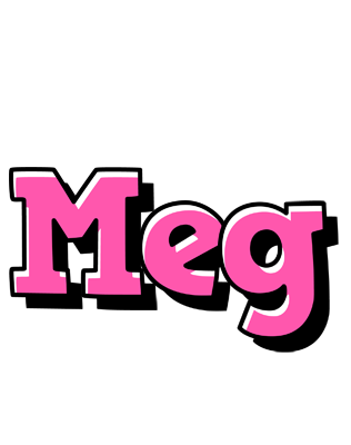 Meg girlish logo