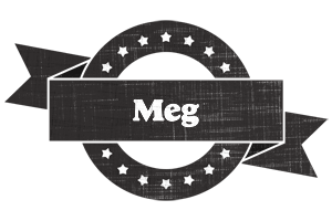 Meg grunge logo