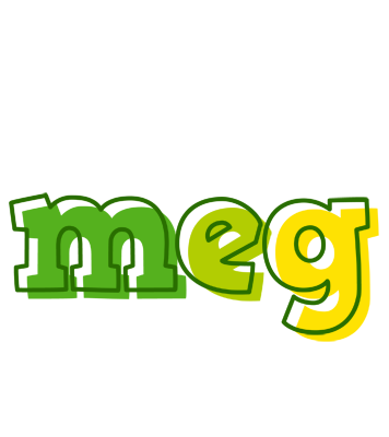 Meg juice logo