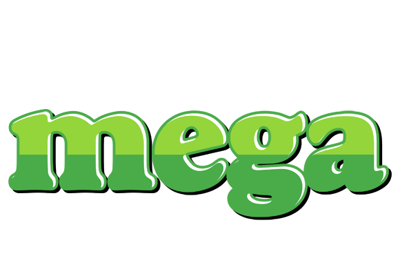 Mega apple logo