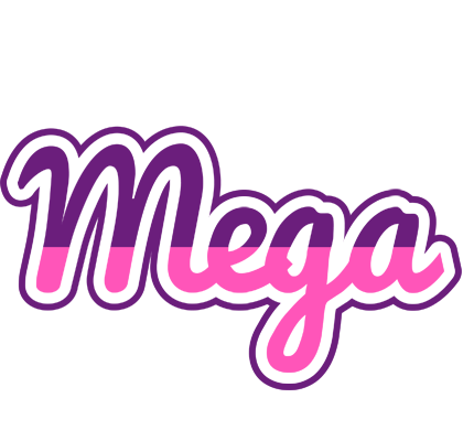Mega cheerful logo