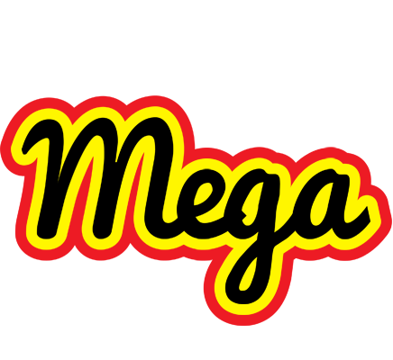 Mega flaming logo