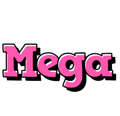 Mega girlish logo