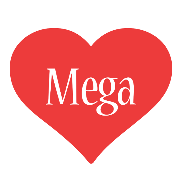 Mega love logo