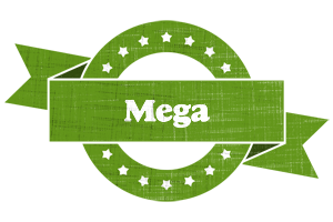 Mega natural logo