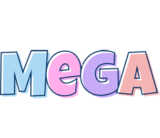 Mega pastel logo