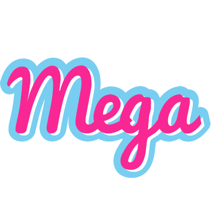Mega popstar logo
