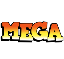 Mega sunset logo