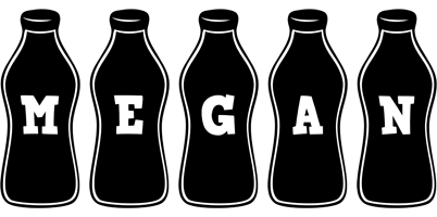 Megan bottle logo