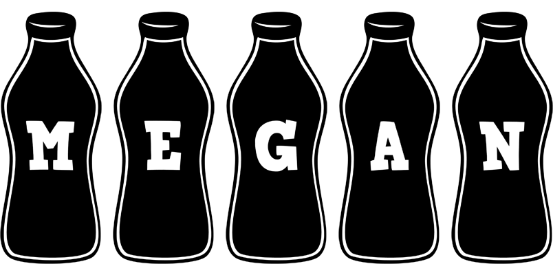 Megan bottle logo