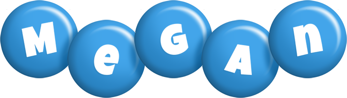 Megan candy-blue logo