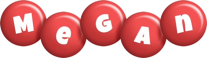 Megan candy-red logo