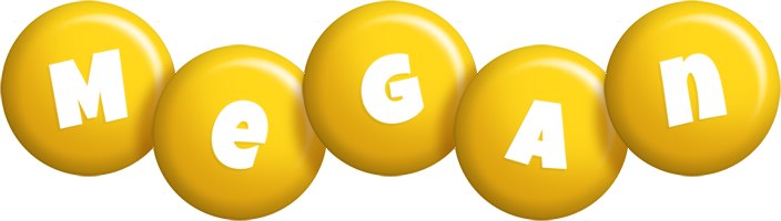 Megan candy-yellow logo