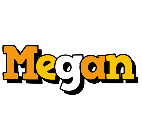 Megan cartoon logo