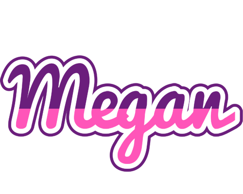 Megan cheerful logo
