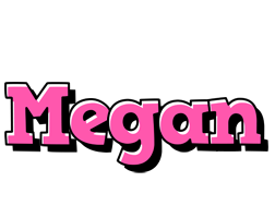 Megan girlish logo