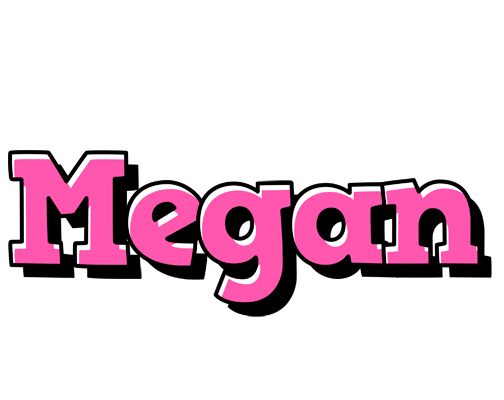 Megan girlish logo