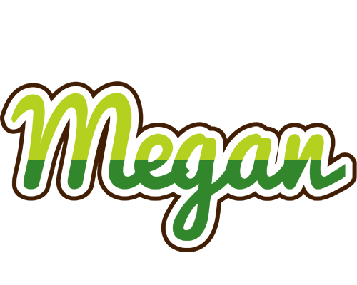 Megan golfing logo