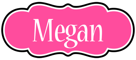 Megan invitation logo