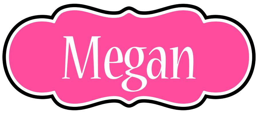 Megan invitation logo