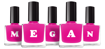 Megan nails logo