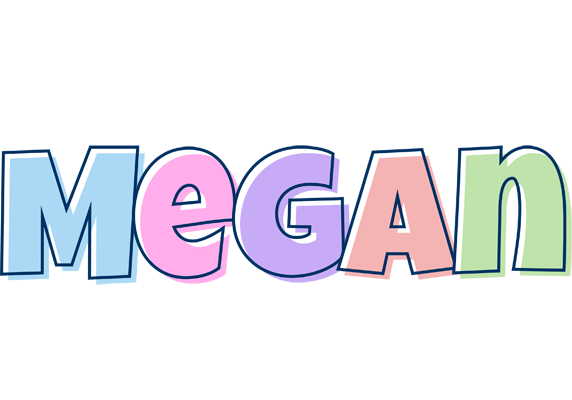 Megan pastel logo