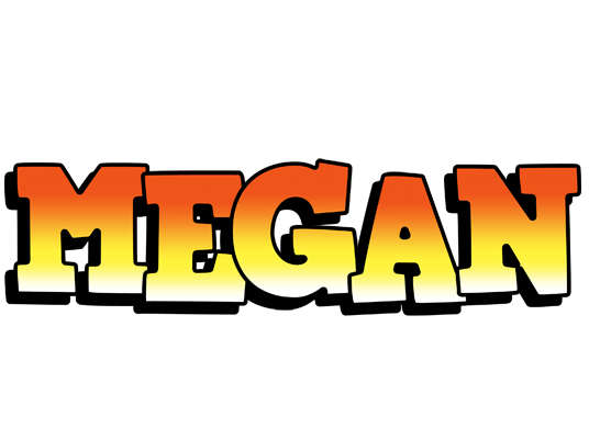 Megan sunset logo
